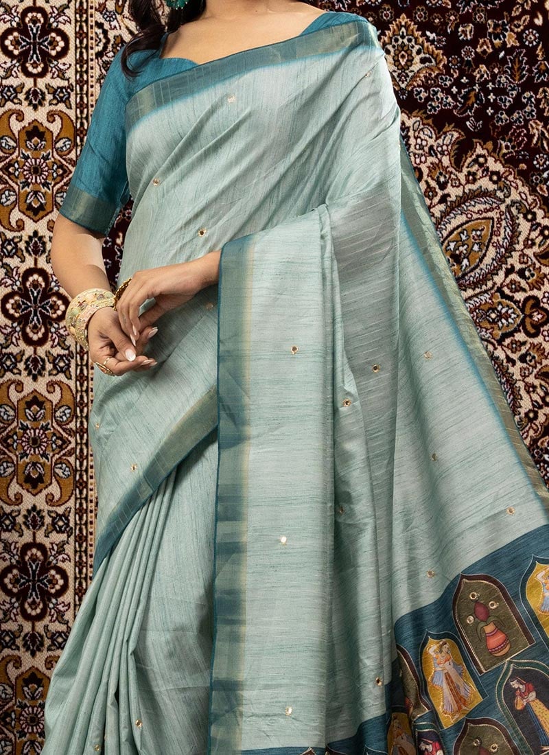 The Indian Bluethread