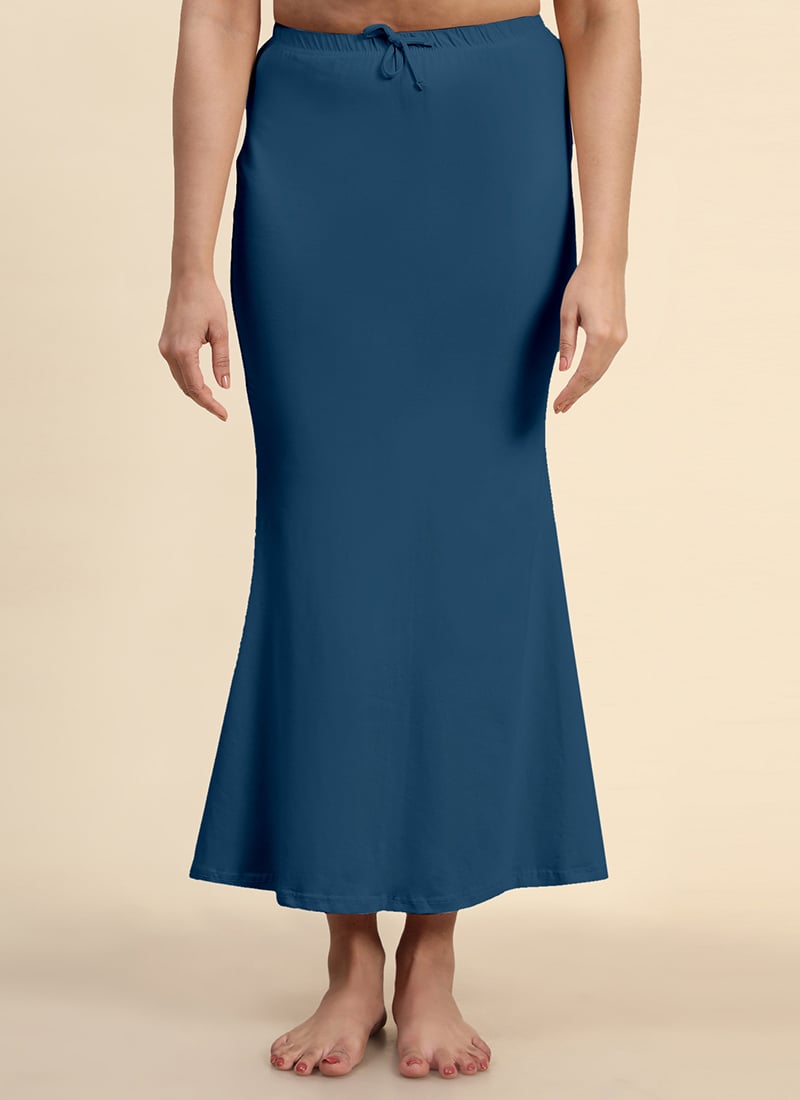 Blue Polyester Shapewear After Six Wear