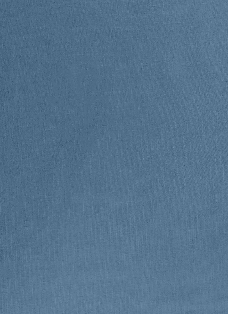 Blue Rayon Painted Fabric