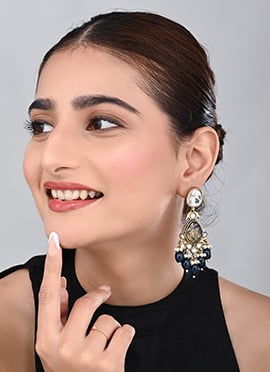 Blue Traditional Dangler Earrings