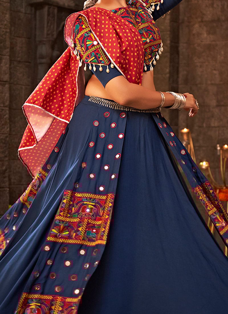 abla work chaniya choli