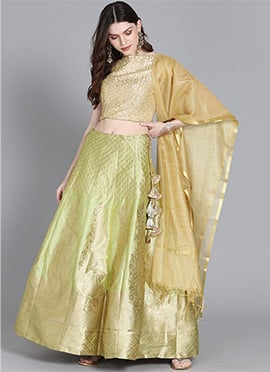 Ethnovog Kali Style Lehenga Set