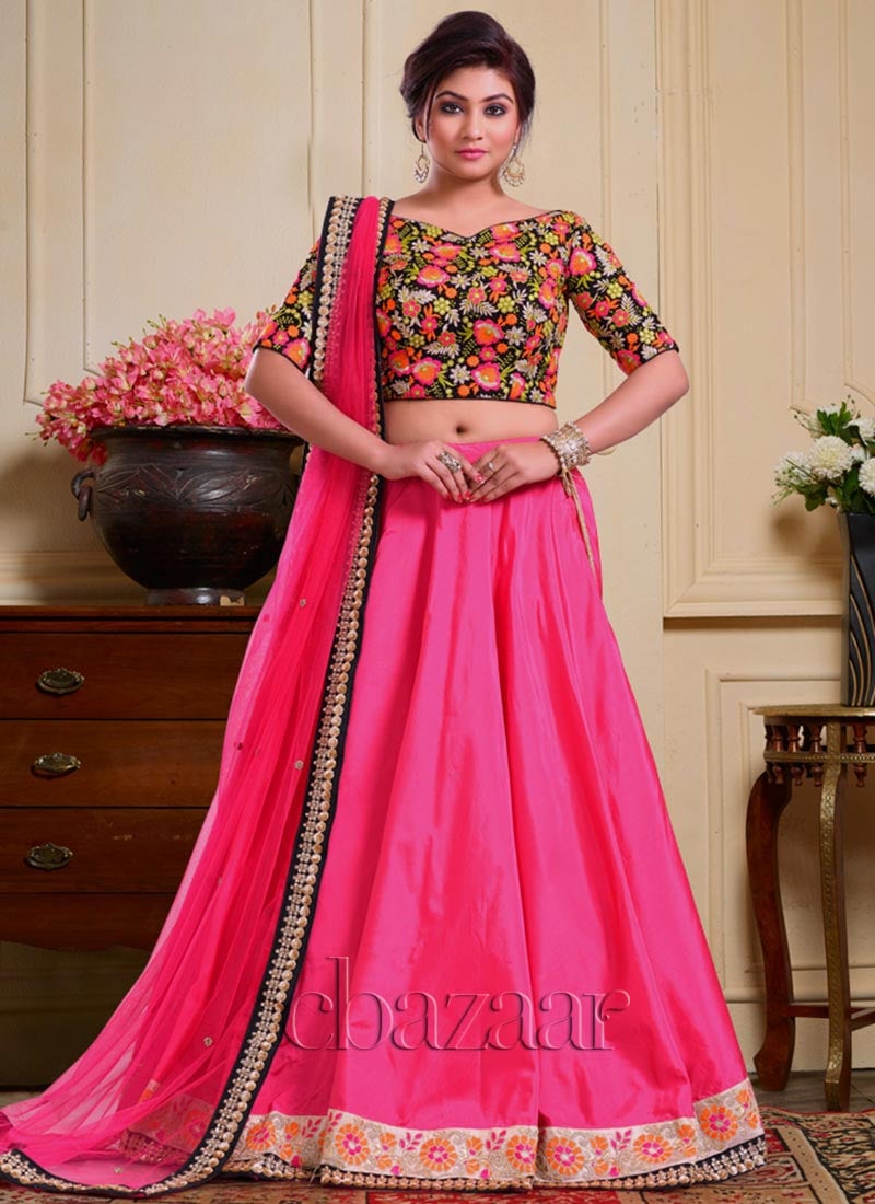 Ethnovog Embellished Choli With Lehenga Party Wear