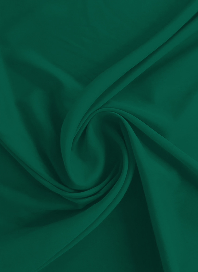 Bosphorus Green Crepe Fabric