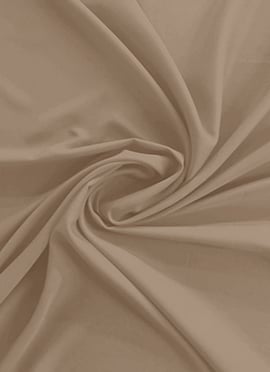 Brown Crepe Fabric