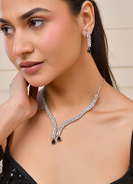 Classic Black Stone Necklace