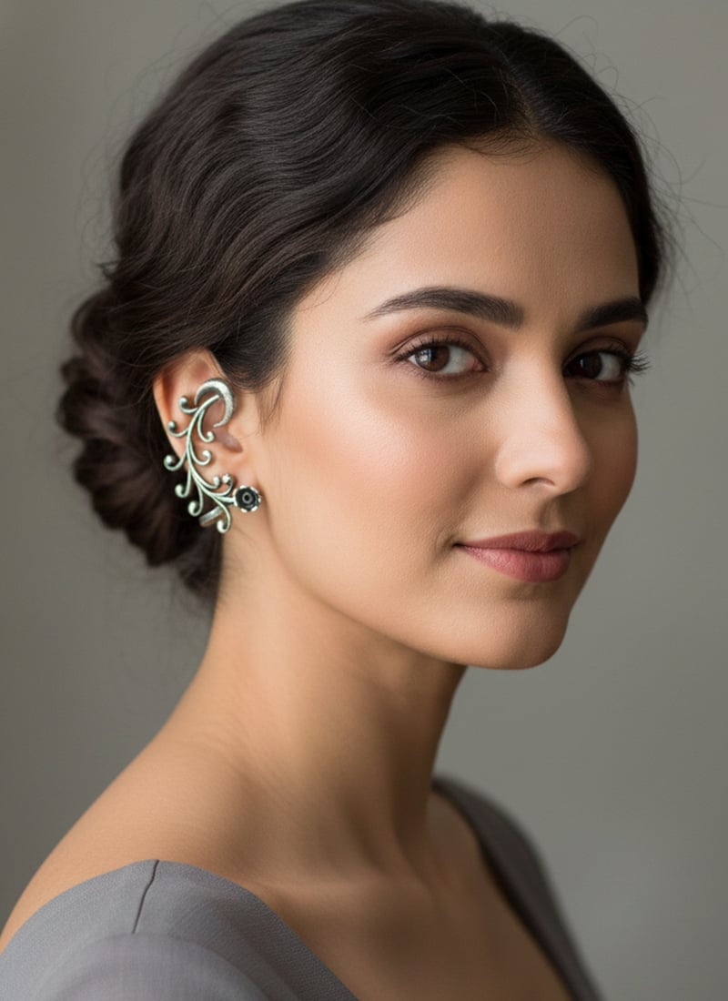 Classic Silver Drop Earrings After Six Wear