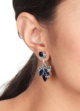 Classic Silver Stone Studs
