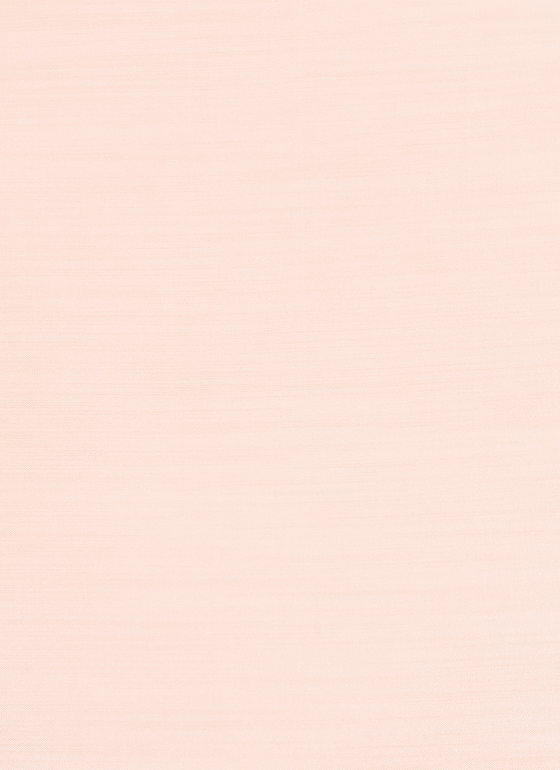 Peach Art Silk Chanderi Fabric
