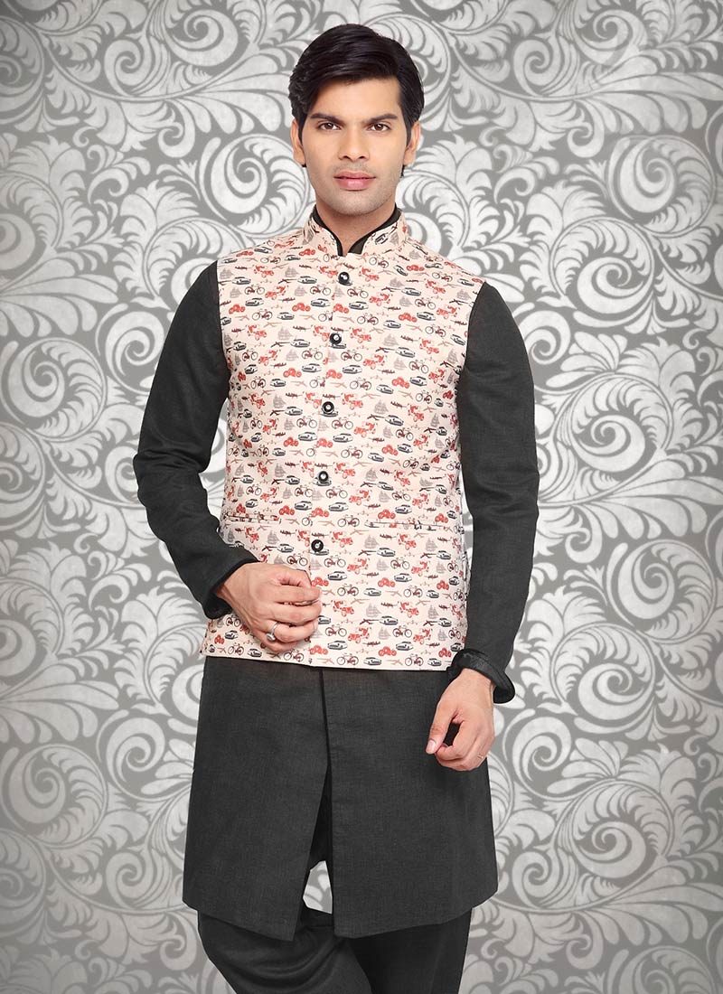 jute nehru jacket