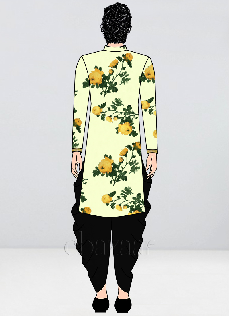 Choti Gopi Look – Ethnic Cow Print Kurta Dhoti