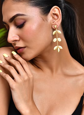 Danglers Of Whispering Golden Elegance