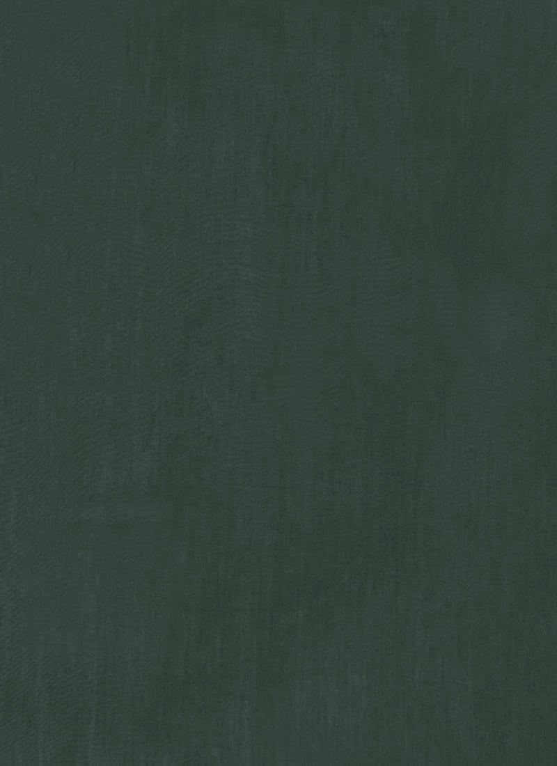 Dark Green Blended Cotton Solid Fabric