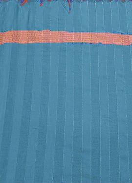 Dark Grey Art Silk Zari Dupatta