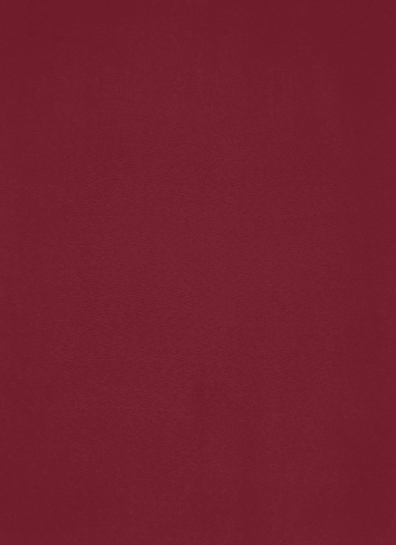 Dark Maroon Crepe Solid Fabric