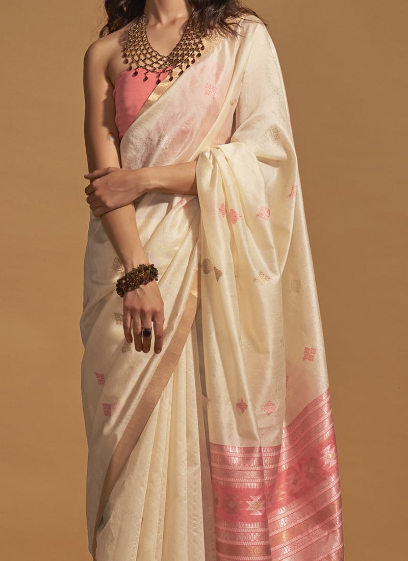 Woven Design Art Silk Saree