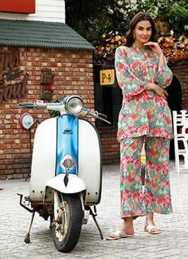 Dazzlingly Printed Cotton Co ord Sets