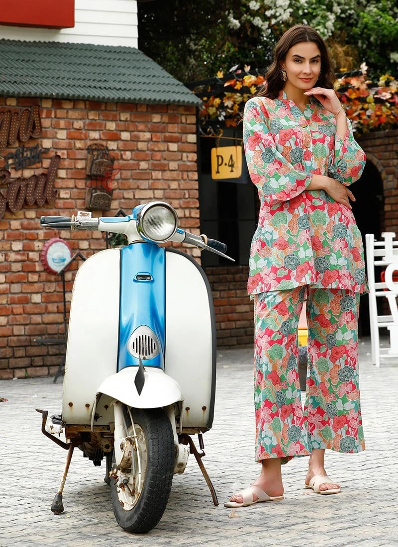 Dazzlingly Printed Cotton Co ord Sets After Six Wear