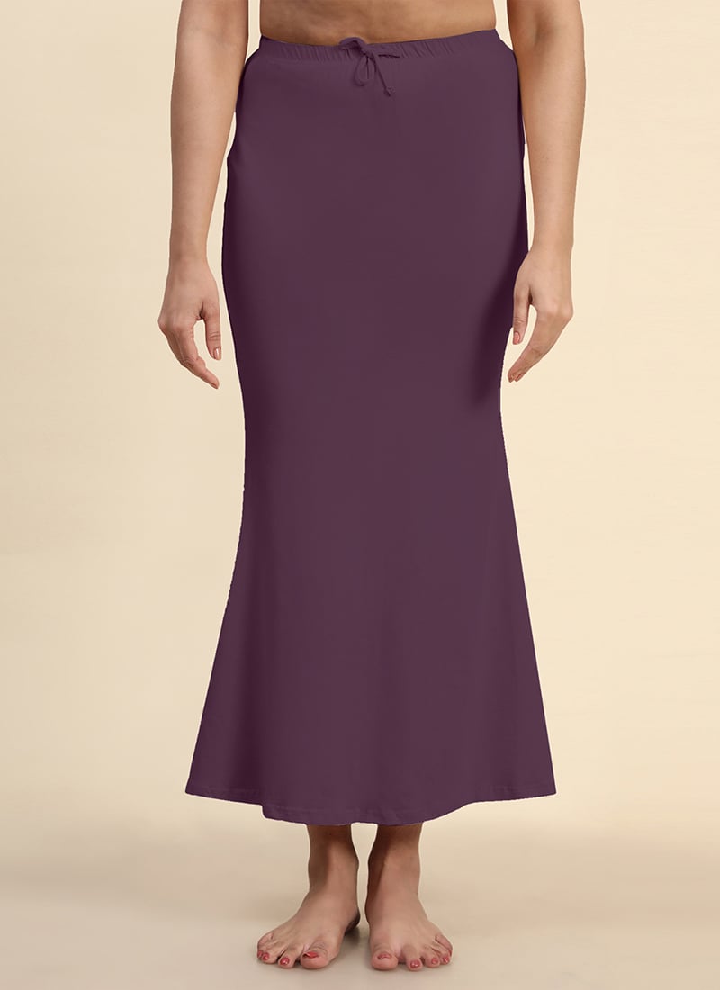 Deep Wine Polyester Shapewear After Six Wear