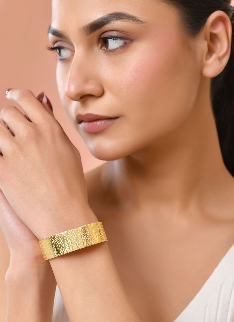 Delicate Gold Plated Bracelet After Six Wear