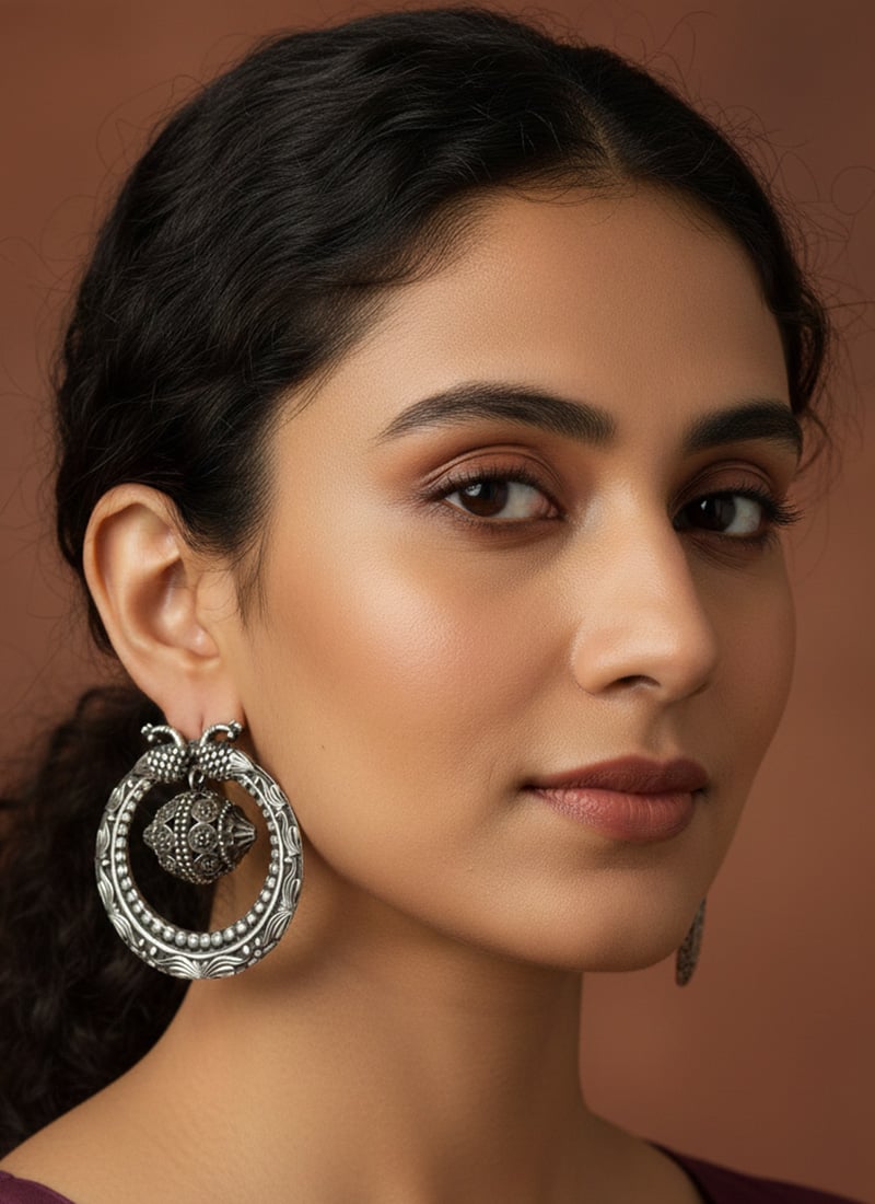 Elegant Silver Drop Earrings After Six Wear