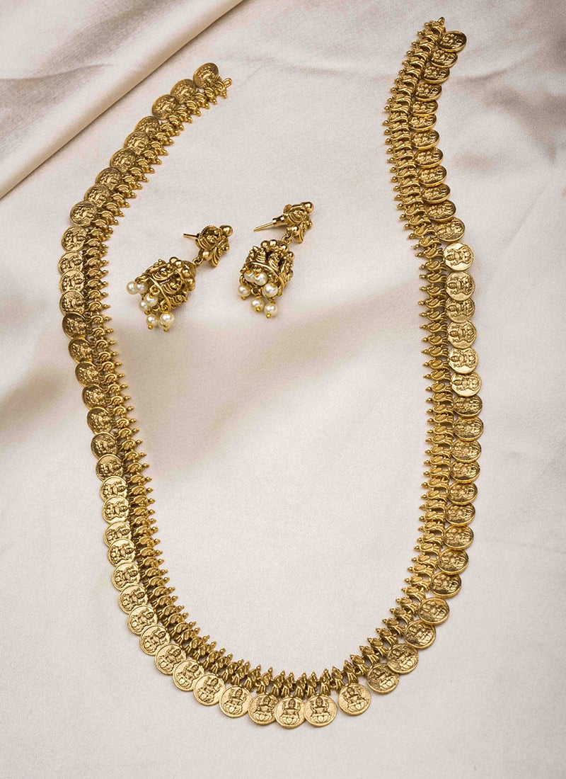 Eternal Golden Glow Necklace Festive Wear