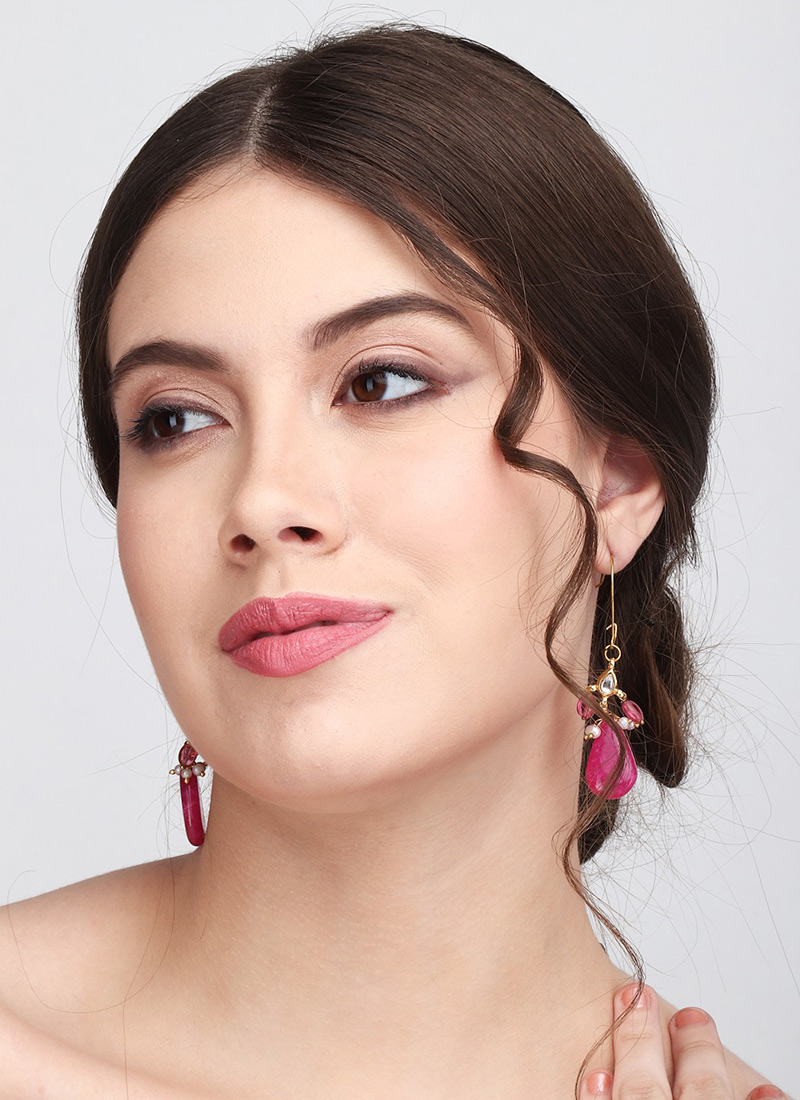 Exquisite Gold Pearl Stone Drops After Six Wear