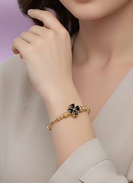 Exquisite Golden Stone Anti Tarnish Bangle