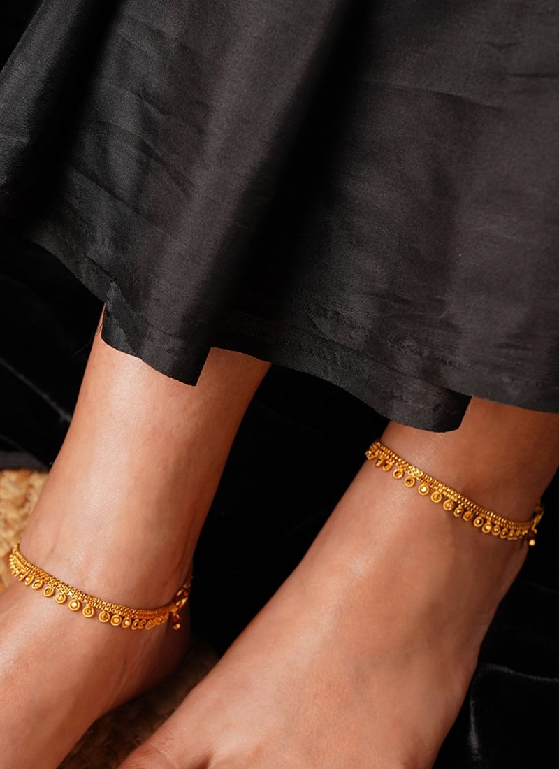 Gold Anklets