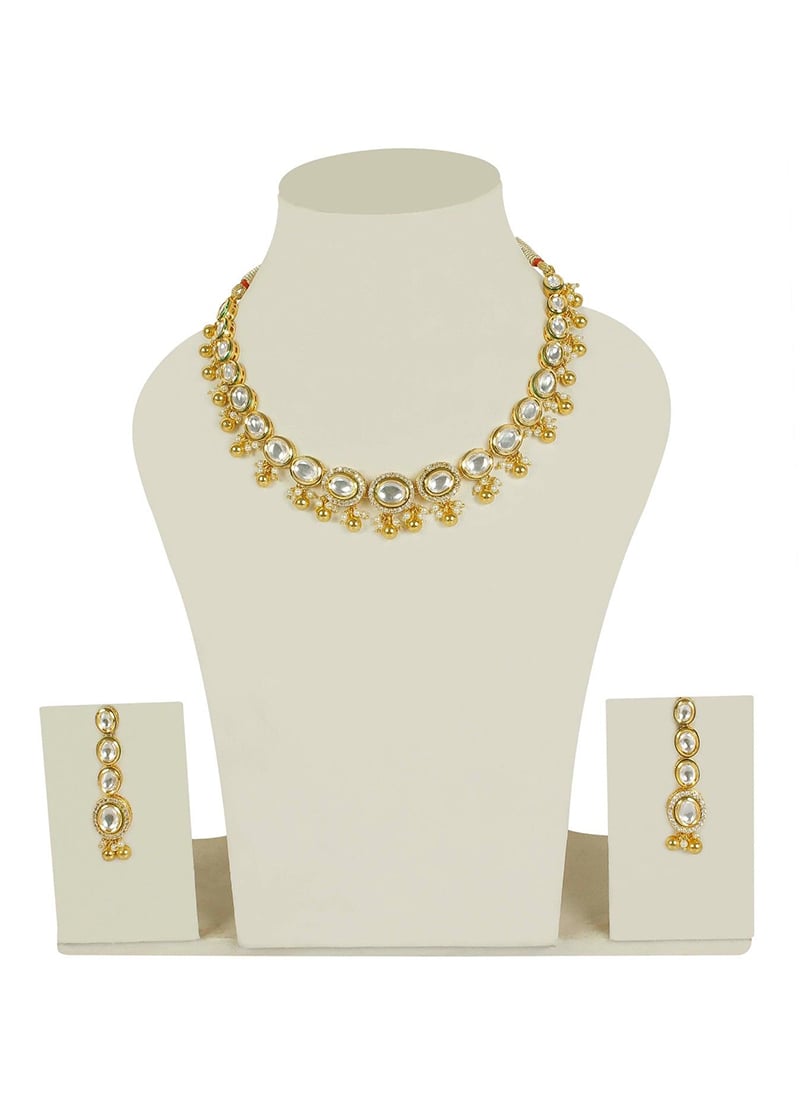 Gold Necklace Set Party Wear