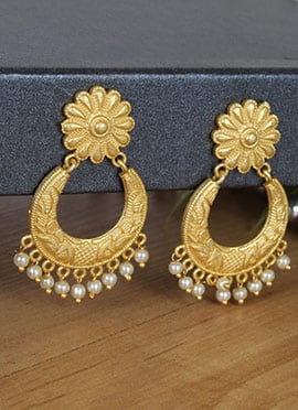 Gold Plated Beads Danglers