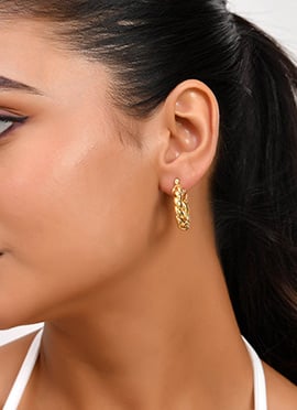 Gold Plated Hoops