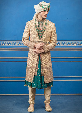 sherwani anarkali