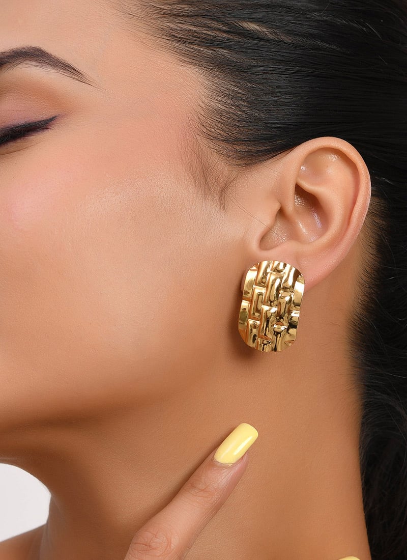 Gold Stainless Steel Studs
