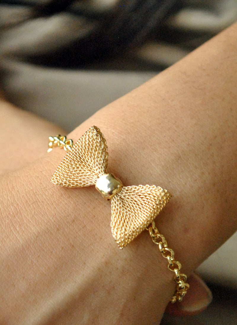 Golden Bow Bracelet