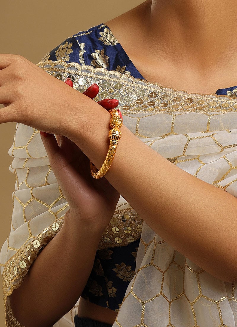 Golden Finish Kada Festive Wear