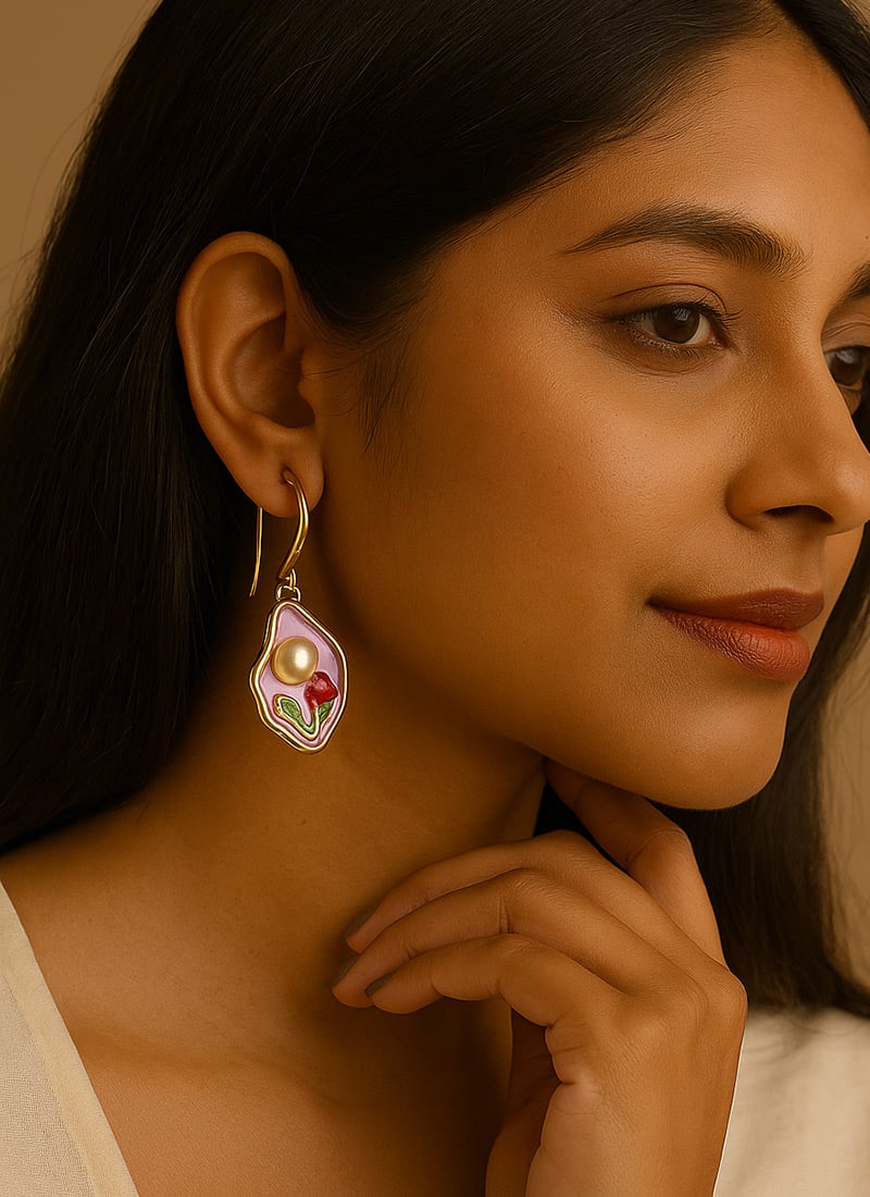 Golden Moti Drops After Six Wear