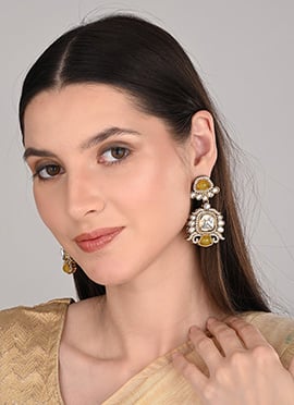 Graceful Yellow Stone Drops