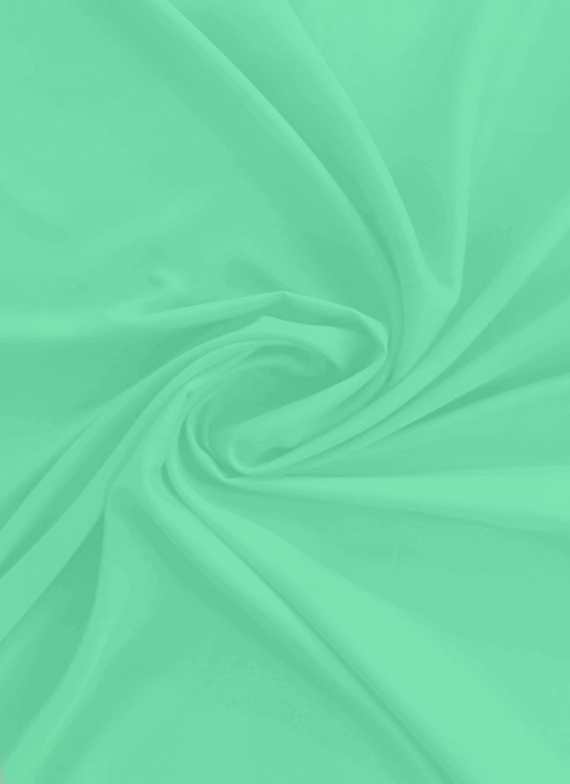 Green Crepe Fabric