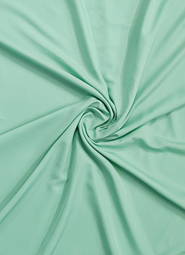 Green Crepe Fabric