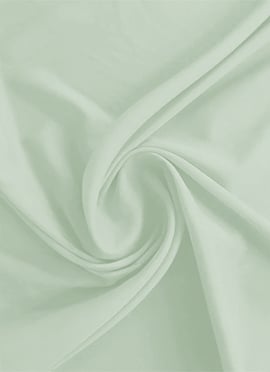 Green Crepe Plain Fabric