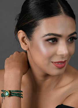 Green Designer Bracelet