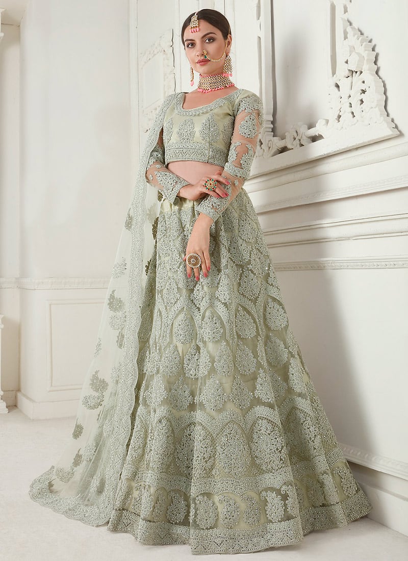 Playful Pastel Wedding Lehengas