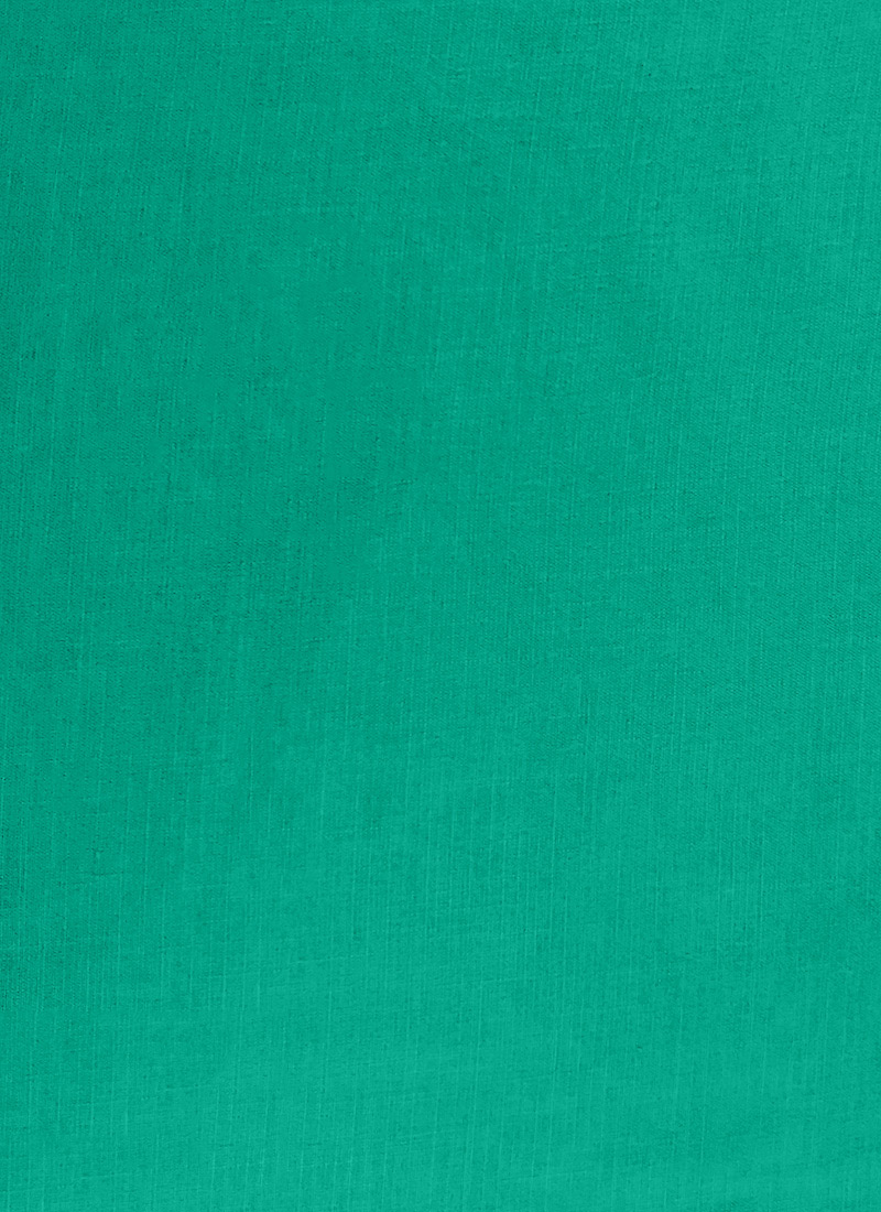 Green Painted Rayon Fabric