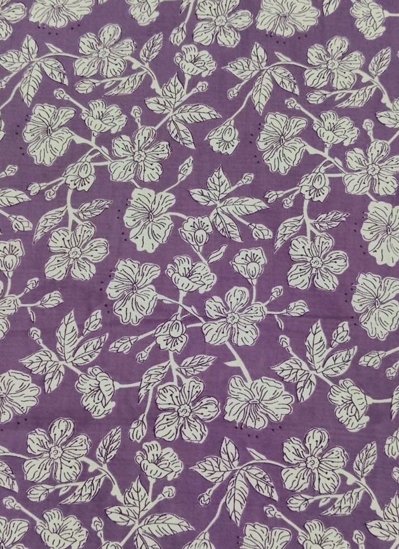 Green Rayon Printed Fabric