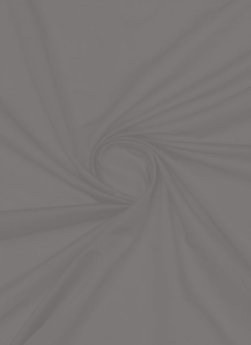 Grey Cotton Plain Fabric