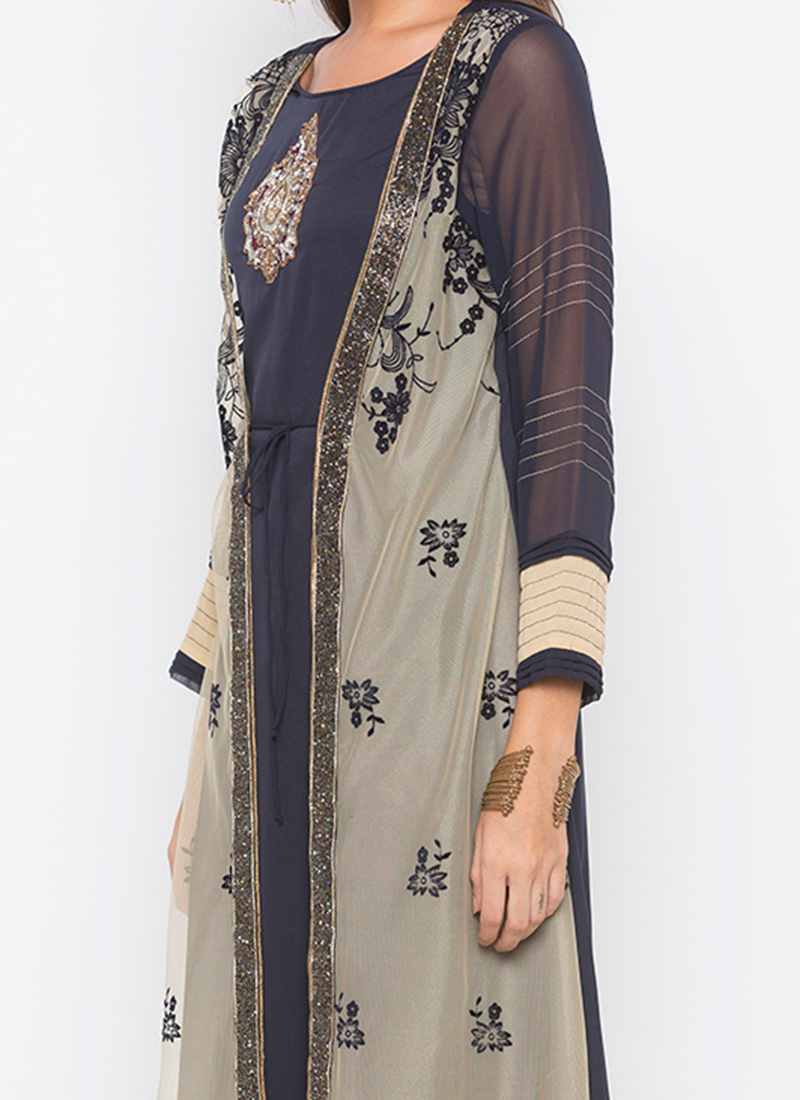 Cloudy Grey kurta set