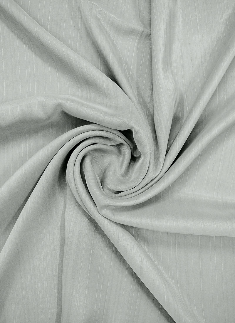 Shop Grey Organza Shimmer Fabric Online at Best Price | Cbazaar