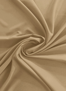 Latte Beige Crepe Fabric