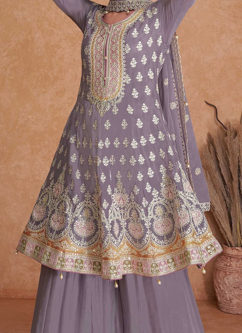 Mustard Real Chinon Palazzo Suit main image 1